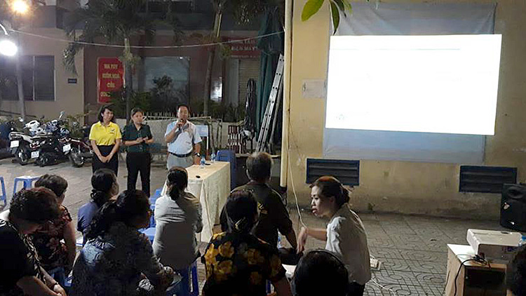 Image: Tuyên truyền bảo hiểm xã hội tự nguyện  cho nhân dân trên địa bàn phường 7